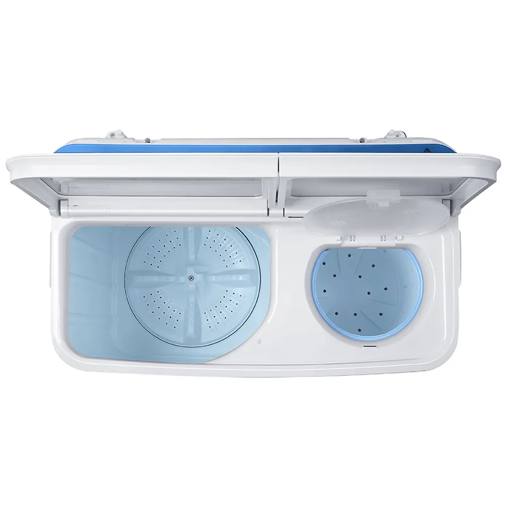 Haier Toughened Glass Lid 9.5 Kg  Semi Automatic Washing Machine HTW95-178